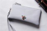 Women's Fruit Cartoon Wallet Soft Leather Handle Bag