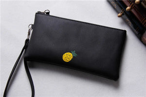 Women's Fruit Cartoon Wallet Soft Leather Handle Bag