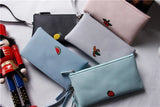Women's Fruit Cartoon Wallet Soft Leather Handle Bag