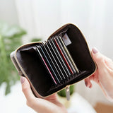 Women's Wallet Print Zipper Buckle Wallet PU Wallet