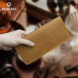 Leather Long Style Men's Wallet