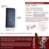 Leather Long Style Men's Wallet