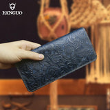 Leather Long Style Men's Wallet