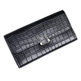 Women's Long Hand Wallet PU Multi-card Slot Large-capacity