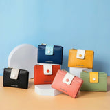 Women's Small Wallet Short Purse Card Holder Change Bag
