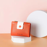 Women's Small Wallet Short Purse Card Holder Change Bag