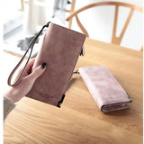 Women's Long Zipper Handbag Mobile Bag