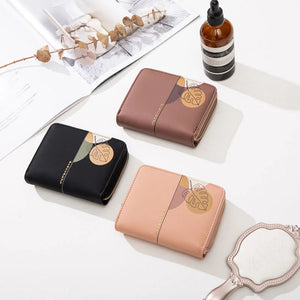 Small Fresh Zero Wallet Short Zipper Wallet