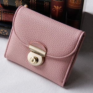 Small and Fresh Flap Wallet for Women