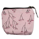 Women's Large Capacity Canvas Wallet Pug Purse with Key Bag