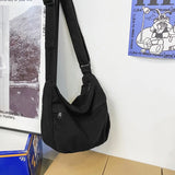 Women's Large Capacity Canvas Messenger Bag Harajuku Shoulder Bags