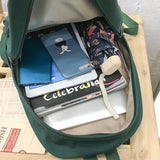 Women's Waterproof Backpack Shoulder Bag - School Bag