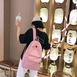 Women's Waterproof Backpack Ladies Shoulder Bag School Bag