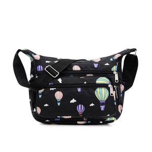 Waterproof Nylon Dumpling Bag for Women, Large-capacity