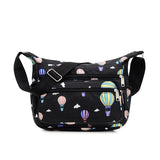 Waterproof Nylon Dumpling Bag for Women, Large-capacity