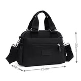 Women's Waterproof Nylon Shoulder Bag Messenger Bags Totes Top-handle
