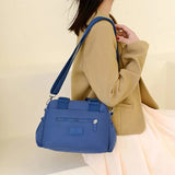 Women's Waterproof Nylon Shoulder Bag Messenger Bags Totes Top-handle
