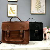 Women's Retro Student Literature Backpack Bags Large Capacity