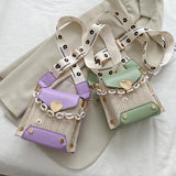 Small Daisy Chain Handle Shoulder Bag