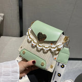 Small Daisy Chain Handle Shoulder Bag