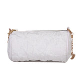 Women's Cotton Chain Messenger Bag Shoulder Armpit Bag