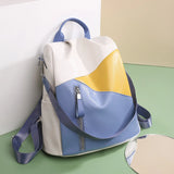 Women's PU Leather Casual School Backpack Large Capacity