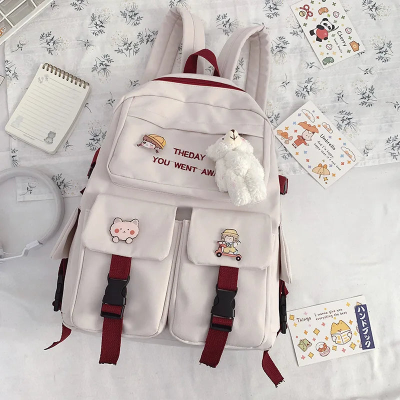 Stylish Women's Backpack - Travel, School, Waterproof