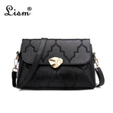 Women's Small Shoulder Bag Embossed Square Messenger Bag