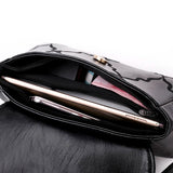 Women's Small Shoulder Bag Embossed Square Messenger Bag