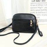 Retro Shoulder Bag Multi-layer Diagonal Large Capacity Messenger Female Bag