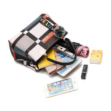 Women's Checked Messenger Bag All-Match Handbag