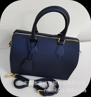 Women's PVC Leather Pillow Bag Shoulder Jelly Bag