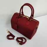 Women's PVC Leather Pillow Bag Shoulder Jelly Bag