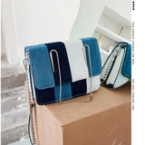 Women's Small Square Crossbody Bag Single Shoulder Bag