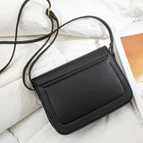 PU Leather Small Square Bag Women's Shoulder Messenger Mini Bag