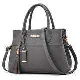 Women's PU Leather Shoulder Bag Handbag Mom Messenger Bag