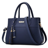 Women's PU Leather Shoulder Bag Handbag Mom Messenger Bag