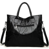 Sheepskin Splicing Single Shoulder Bag European and American Women's Handbag