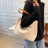 Large Capacity Soft Handbag Women's Shoulder Bag