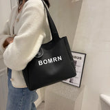 Large Capacity Soft Handbag Women's Shoulder Bag