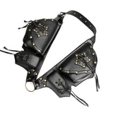 Steampunk Tactical Waist Bag for Outdoor Cycling