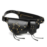 Steampunk Tactical Waist Bag for Outdoor Cycling