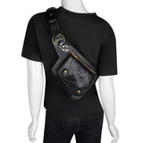 Steampunk Waist Bag Gothic Chest Bum Bag