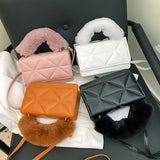 Ethnic Women's Shoulder Bag Autumn Winter Literature Shoulder Bag
