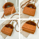 Ethnic Women's Shoulder Bag Autumn Winter Literature Shoulder Bag