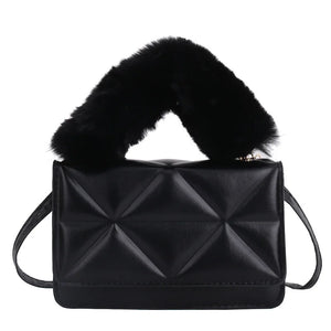 Ethnic Women's Shoulder Bag Autumn Winter Literature Shoulder Bag