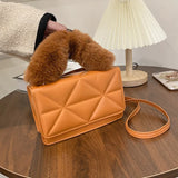 Ethnic Women's Shoulder Bag Autumn Winter Literature Shoulder Bag