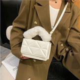 Ethnic Women's Shoulder Bag Autumn Winter Literature Shoulder Bag