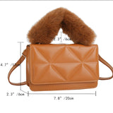 Ethnic Women's Shoulder Bag Autumn Winter Literature Shoulder Bag