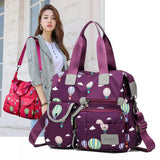 Autumn Hot Air Balloon Print Cross Bag Set Shoulder Handbag